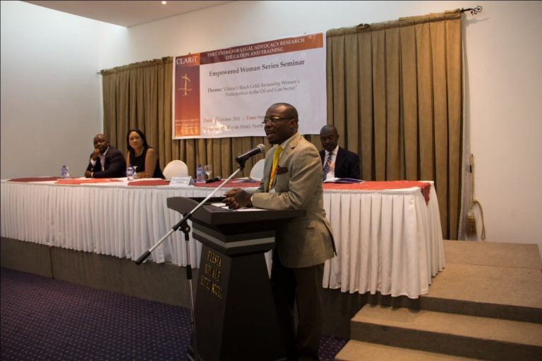 Read more about the article Empowered Woman Series (EWS) 1 : Seminar One – Ghana’s Black Gold: Increasing Women’s Participation in the Oil and Gas Sector.