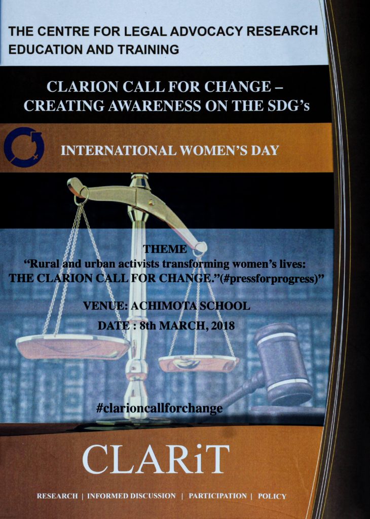 CLARiT Website - CLARiON Call for Change Publication