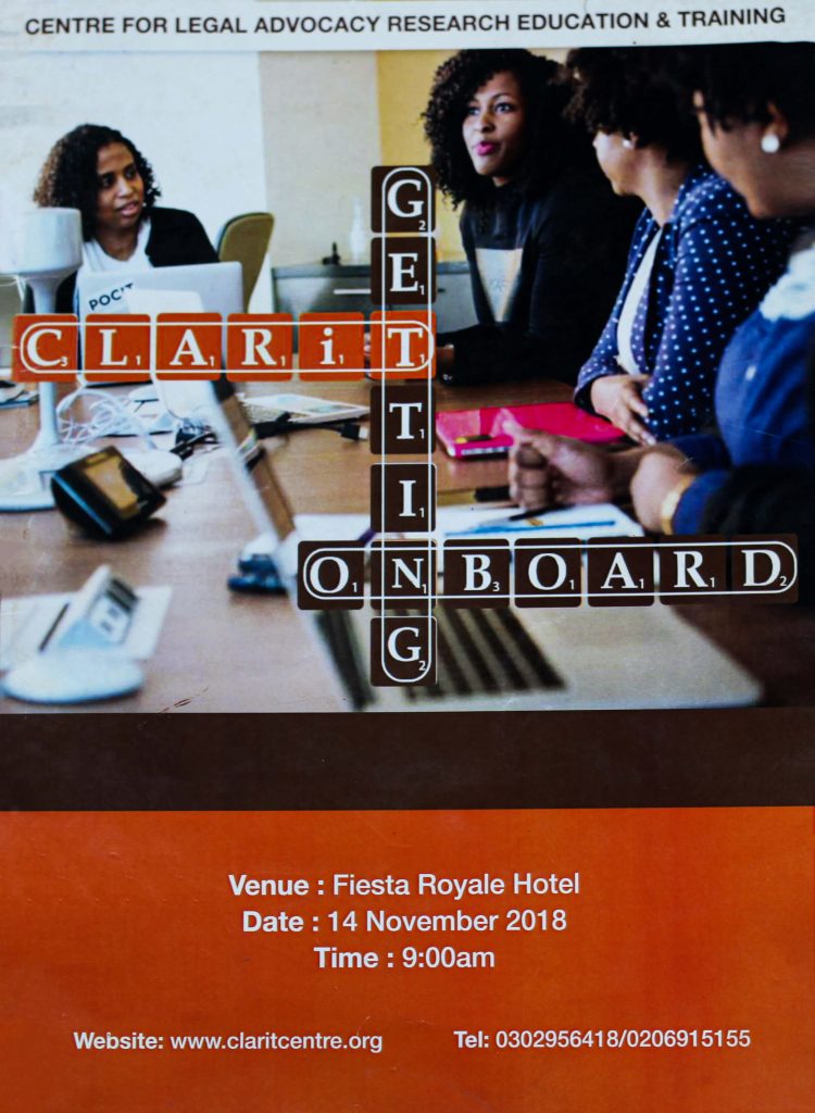 CLARiT Website - GETTINGONBOARD 2018